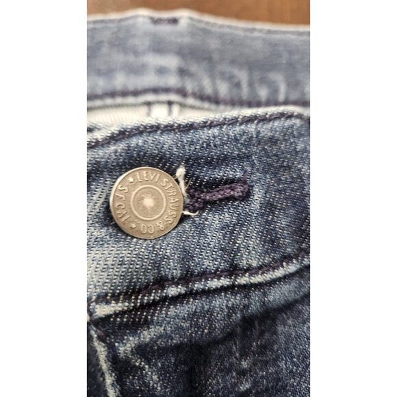 Levis Premium Lot Skinny Taper Jeans Slim Fit Stretch Womens Size W30 L30 - Picture 8 of 12